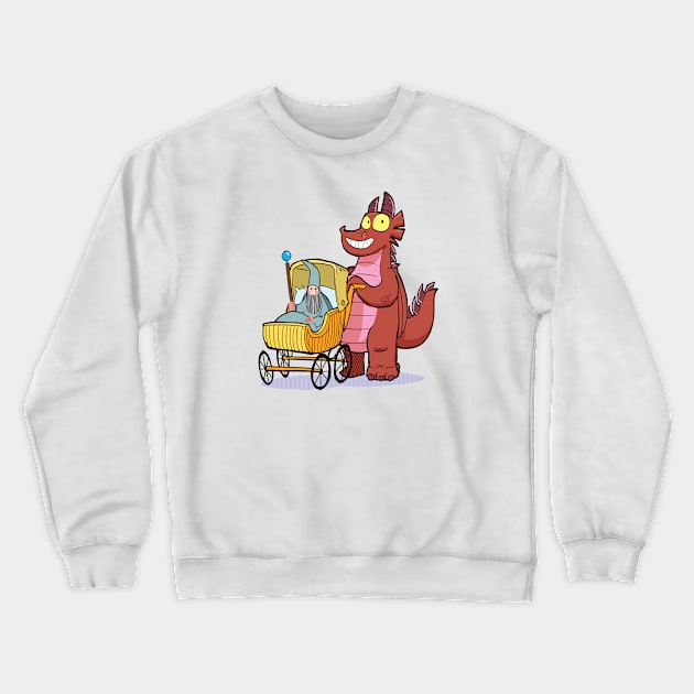 Baby Zizok Crewneck Sweatshirt by Slack Wyrm